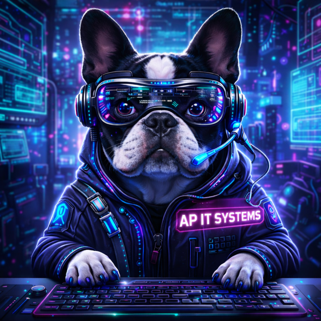 IT Technician working on a computer